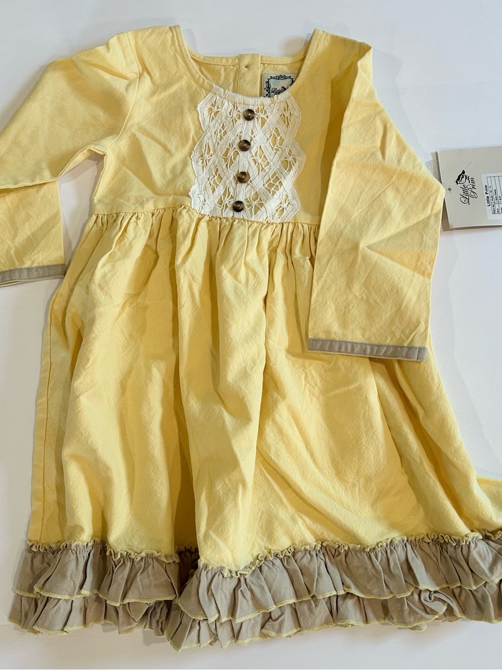 NWT Little Prim Fall Evie Dress